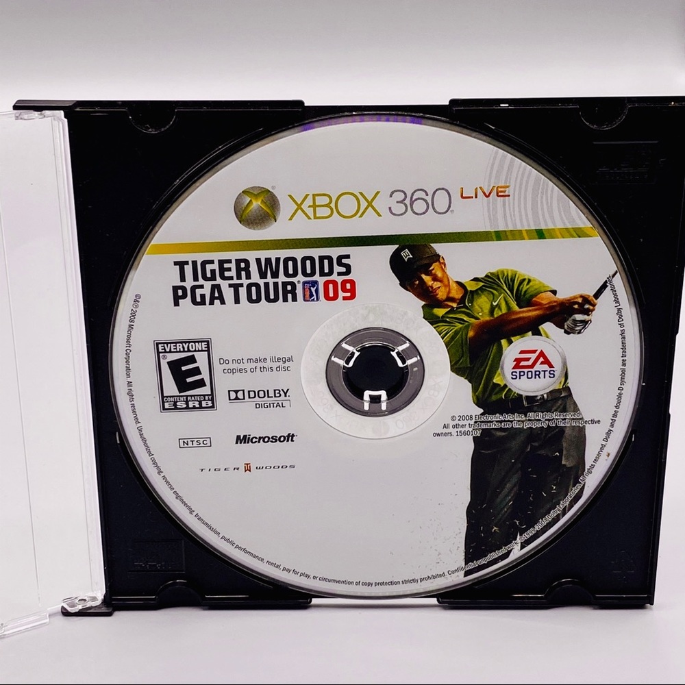 Xbox 360 Tiger Woods PGA Tour 09 Game